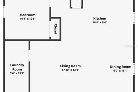 Villa ou maison à louer à Palmetto, Floride: 3 chambres, 127.83 m2 № 2148158 - photo 3