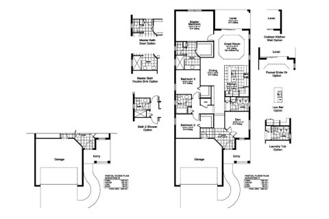 Townhouse floor plan «164SQM VICTORY», 3 bedrooms in VICENZA