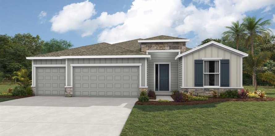 House in Newberry, Florida 4 bedrooms, 228.54 sq.m. № 2224992
