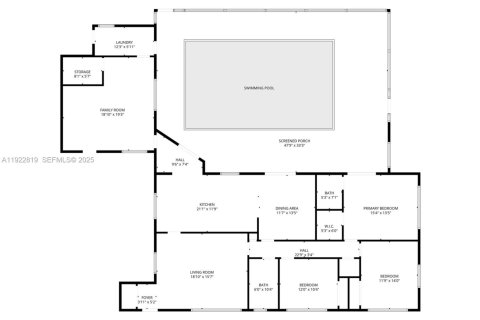 Casa en venta en Pinecrest, Florida, 3 dormitorios, 194.07 m2 № 1982576 - foto 22