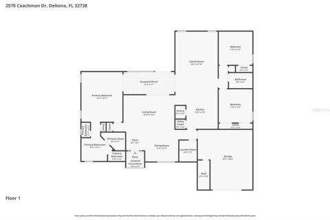 Casa en venta en Deltona, Florida, 3 dormitorios, 179.86 m2 № 2158036 - foto 2