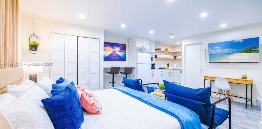 Commercial property in Miami, Florida 1 bedroom, 46.45 sq.m. № 2022459