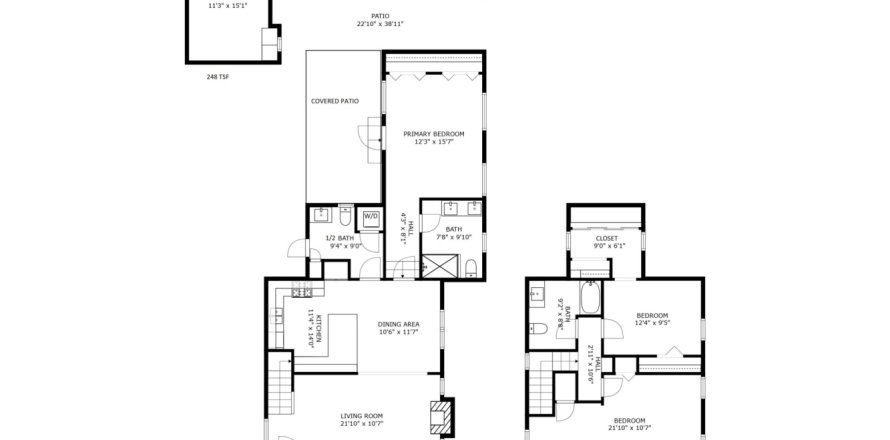 Villa ou maison à West Palm Beach, Floride 4 chambres, 182.18 m2 № 1161687