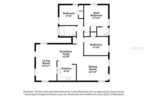 Villa ou maison à louer à Winter Garden, Floride: 3 chambres, 106.37 m2 № 2386752 - photo 2