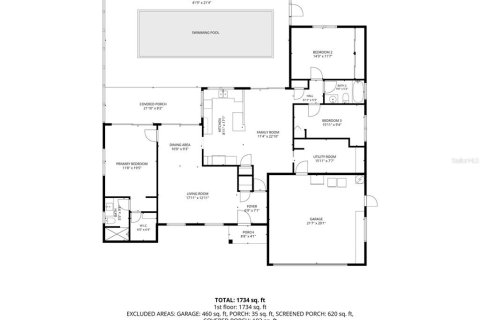 Villa ou maison à vendre à Hudson, Floride: 3 chambres, 164.53 m2 № 2231633 - photo 2