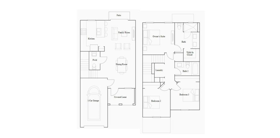 Townhouse in PINE VISTA
 in Homestead, Florida 3 bedrooms, 123 sq.m. № 63483