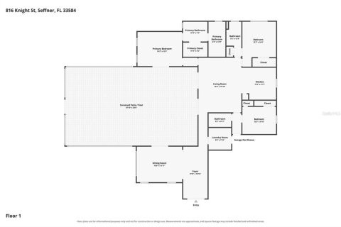 Casa en venta en Seffner, Florida, 3 dormitorios, 183.95 m2 № 2386072 - foto 3
