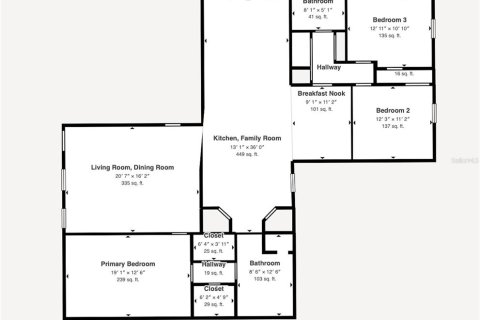House in Palm Bay, Florida 3 bedrooms, 179.49 sq.m. № 2418337 - photo 29