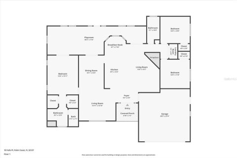 Casa en venta en Palm Coast, Florida, 3 dormitorios, 204.01 m2 № 1285280 - foto 30