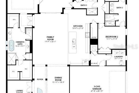 Villa ou maison à vendre à Apopka, Floride: 4 chambres, 281.31 m2 № 2406969 - photo 17