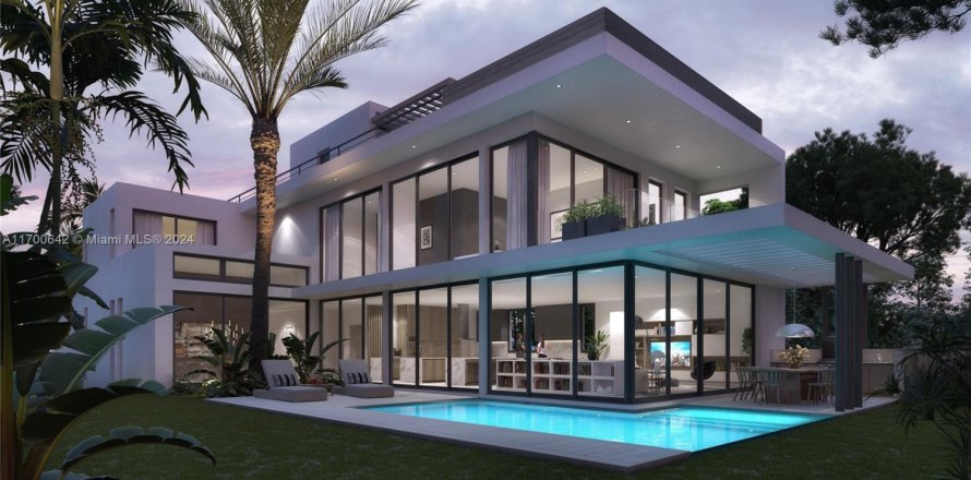 House in Miami, Florida 5 bedrooms, 520.25 sq.m. № 1454046