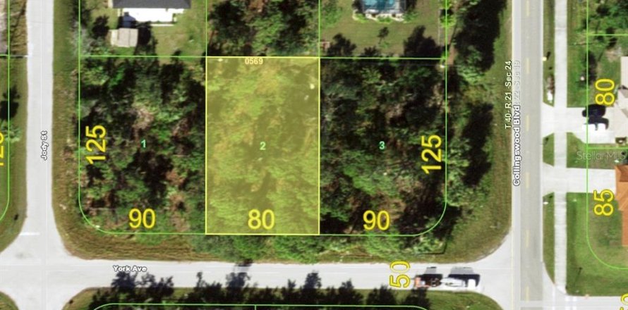 Land in Port Charlotte, Florida № 2160296