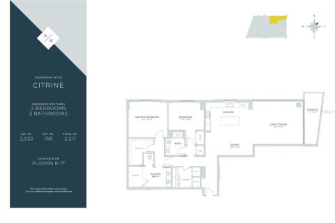 Condo in Saint Petersburg, Florida, 2 bedrooms  № 2388253 - photo 3