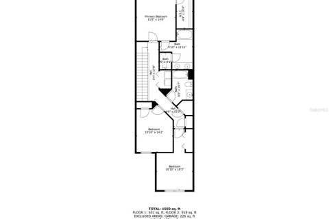 Adosado en alquiler en Orlando, Florida, 3 dormitorios, 154.78 m2 № 1815854 - foto 19