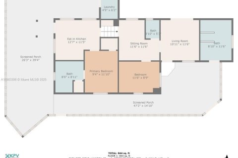 House in Tavernier, Florida 2 bedrooms, 73.86 sq.m. № 2034496 - photo 2