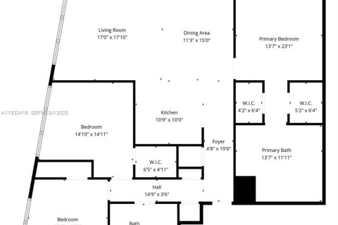 Снять в аренду кондоминиум в Майами, Флорида 3 спальни, 173.73м2, № 1991757 - фото 16