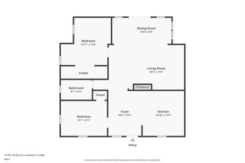 Villa ou maison à vendre à Fort Lauderdale, Floride: 2 chambres, 87.61 m2 № 2086019 - photo 22