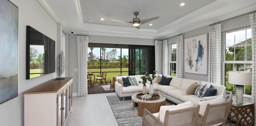 Townhouse in ESPLANADE AT AZARIO LAKEWOOD RANCH in Lakewood Ranch, Florida 2 bedrooms, 142 sq.m. № 147039
