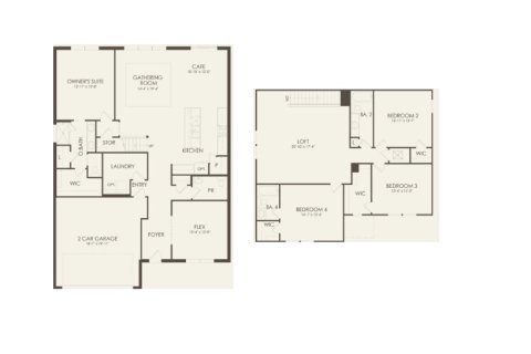 House floor plan «House», 4 bedrooms in Valri Forest