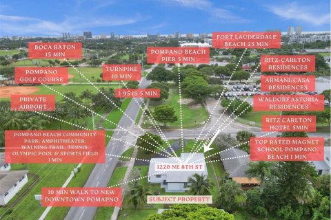 Купить виллу или дом в Помпано-Бич, Флорида 4 спальни, 138.33м2, № 2052629 - фото 21