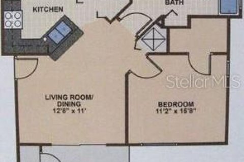 Condominio en venta en Gainesville, Florida, 1 dormitorio, 55.74 m2 № 1844466 - foto 2