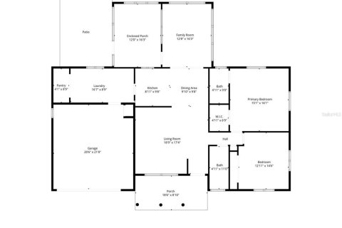 House in Beverly Hills, Florida 2 bedrooms, 134.34 sq.m. № 2238751 - photo 6
