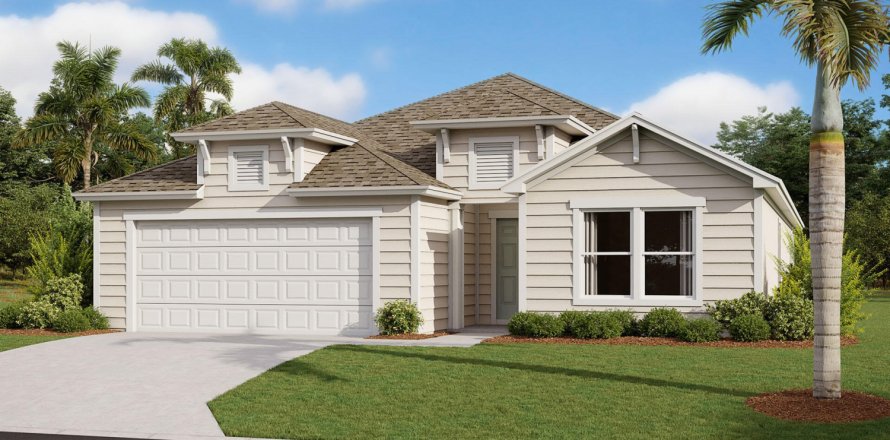 Villa ou maison à CROSS CREEK à Parrish, Floride 4 chambres, 189.71 m2 № 768158