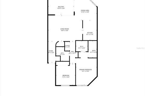 Condo in Punta Gorda, Florida, 2 bedrooms № 2114613 - photo 2