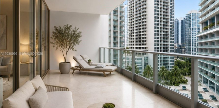 Condominio en Miami, Florida, 1 dormitorio № 2183936