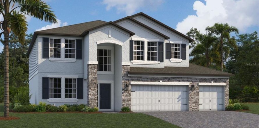 House in Lakeland, Florida 5 bedrooms, 328.04 sq.m. № 2239615