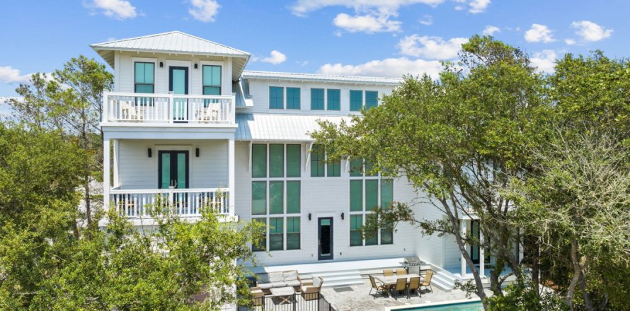 House in Inlet Beach, Florida 5 bedrooms, 328.87 sq.m. № 590398