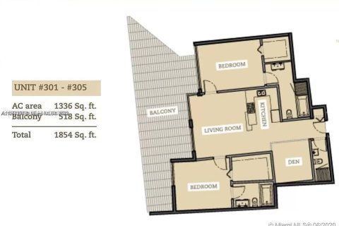 Купить кондоминиум в Бей-Харбор-Айлендс, Флорида 2 спальни, 124.12м2, № 2054917 - фото 17