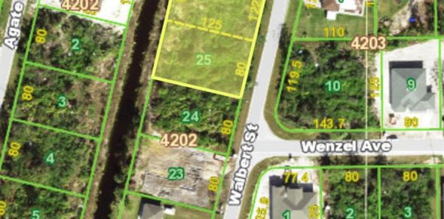 Land in Port Charlotte, Florida № 1602060