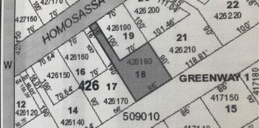 Land in Poinciana, Florida № 2163049