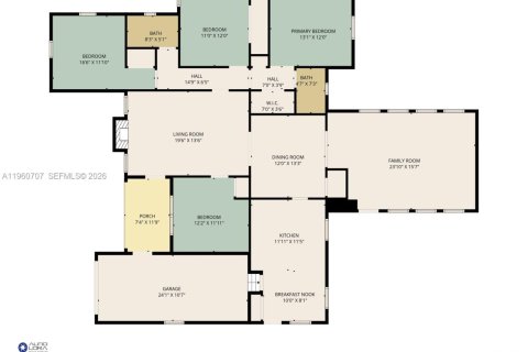 Купить виллу или дом в Майами-Шорс, Флорида 4 спальни, 198.72м2, № 2023286 - фото 15