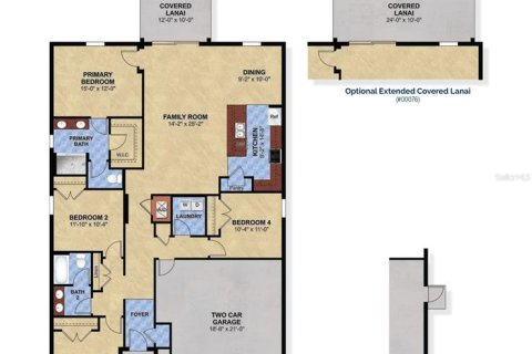 Villa ou maison à vendre à DeLand, Floride: 4 chambres, 173.45 m2 № 2123155 - photo 7