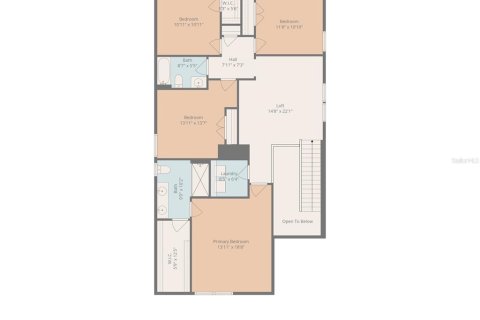 Villa ou maison à vendre à Wesley Chapel, Floride: 5 chambres, 229.56 m2 № 2237379 - photo 23