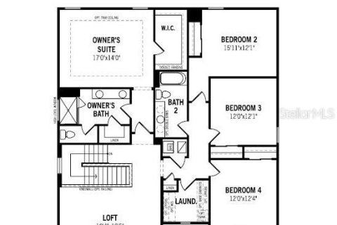 House in Parrish, Florida 5 bedrooms, 277.13 sq.m. № 2201003 - photo 3