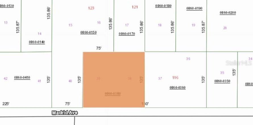 Terreno en Interlachen, Florida № 2164438