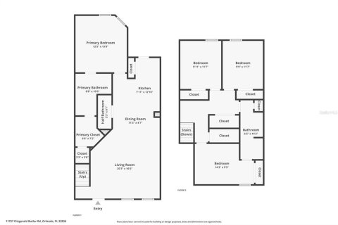 Adosado en venta en Orlando, Florida, 4 dormitorios, 141.95 m2 № 2380945 - foto 4