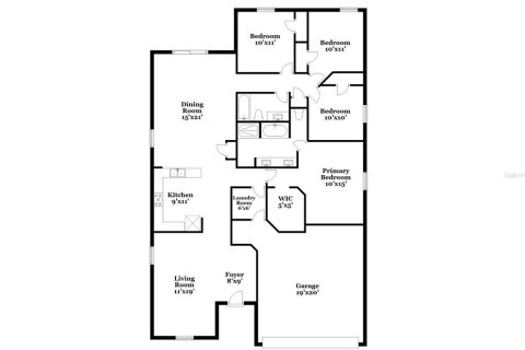 House in Mascotte, Florida 4 bedrooms, 171.13 sq.m. № 1829905 - photo 2