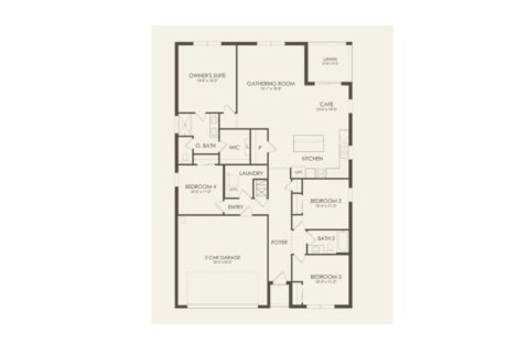 House in Lake Alfred Pines in Lake Alfred, Florida 4 rooms, 172 sq.m. № 321376