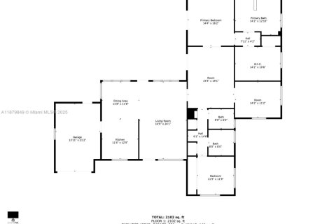Купить виллу или дом в Корал-Гейблс, Флорида 3 спальни, 211.17м2, № 1930041 - фото 13