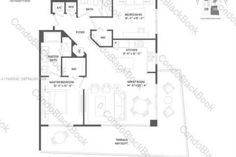 Condominio en venta en Hollywood, Florida, 2 dormitorios, 98.48 m2 № 2020855 - foto 19