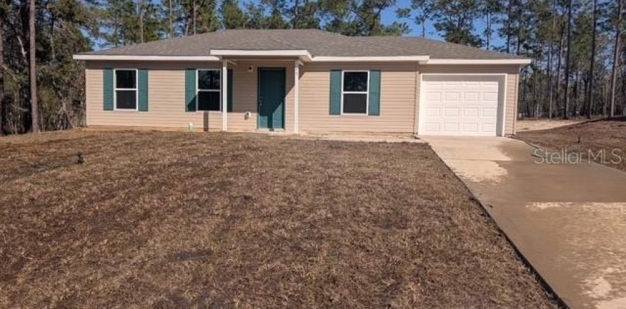 House in Dunnellon, Florida 3 bedrooms, 93.18 sq.m. № 1574401