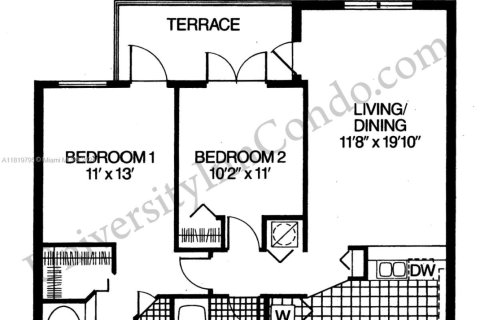 Condo in Coral Gables, Florida, 2 bedrooms  № 1777813 - photo 2