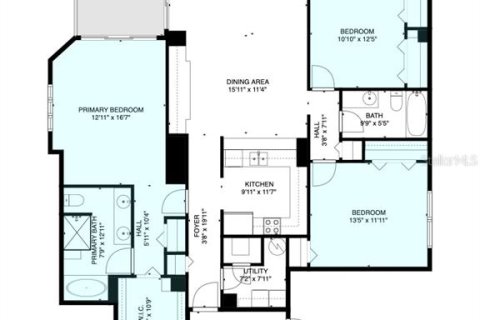 Condominio en venta en Daytona Beach, Florida, 3 dormitorios, 154.96 m2 № 1806789 - foto 17