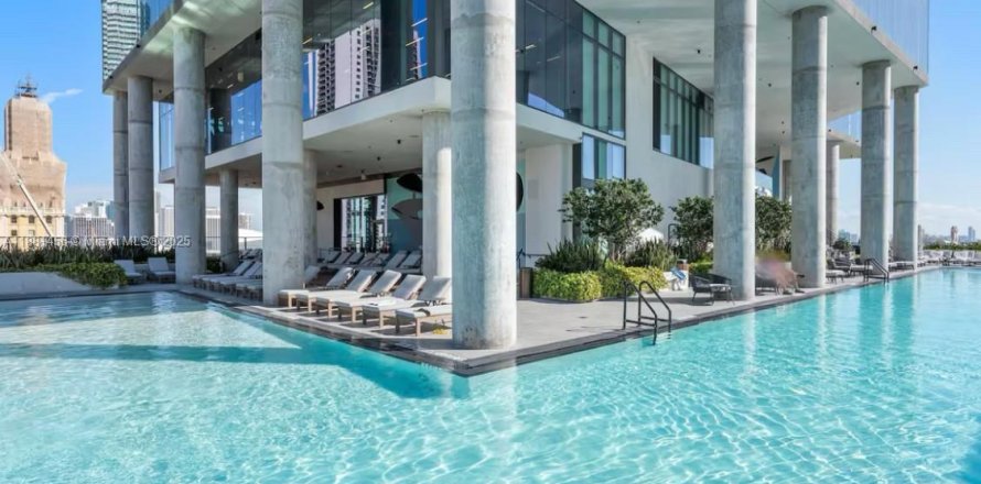 Studio à Condo à Miami, Floride  № 1925114