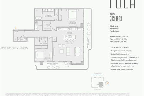 Copropriété à vendre à North Bay Village, Floride: 2 chambres, 159.33 m2 № 2188867 - photo 14