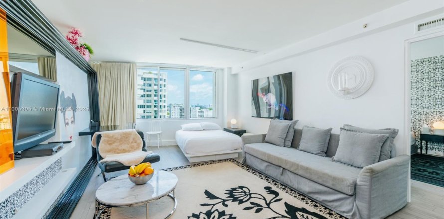 Кондоминиум с 1 спальней в Майами-Бич, Флорида № 1956160